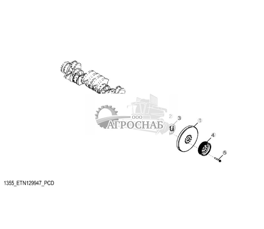 1355 Демпфер и шкив коленчатого вала - ST801959 2.jpg